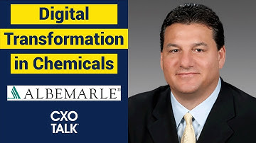 Digital Transformation in Specialty Chemicals (CXOTalk)