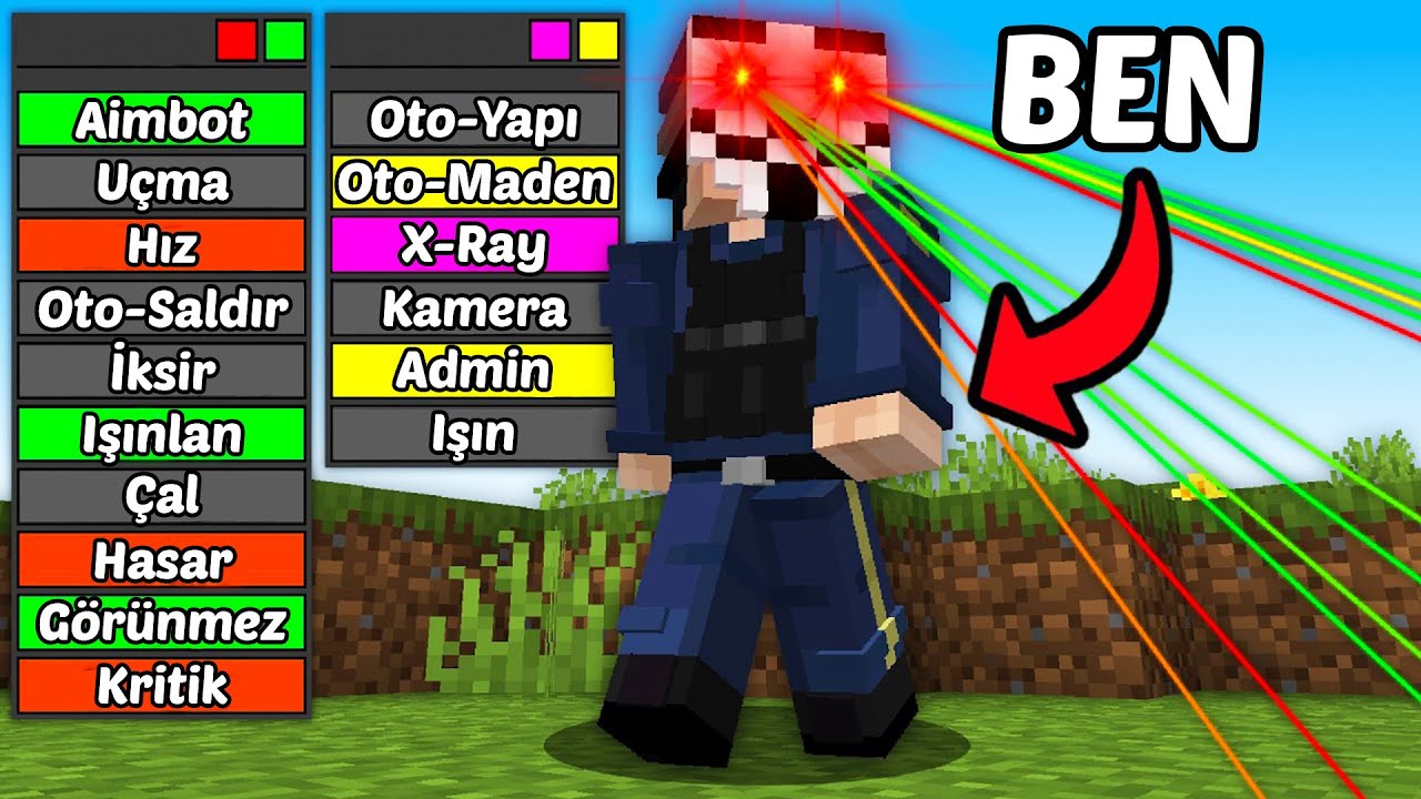 Neden Minecraft Sunucumu HİLE ile TROLLEDİM?