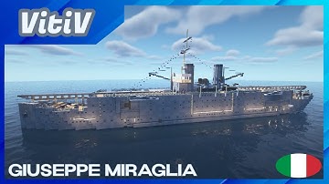 RN Giuseppe Miraglia - Giuseppe Miraglia-class Seaplane Carrier - Minecraft
