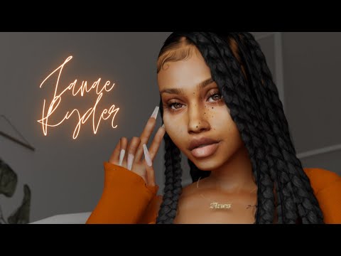 Video Sims 4 CAS | Janae Ryder + CC Folder & Sim Download - youtube