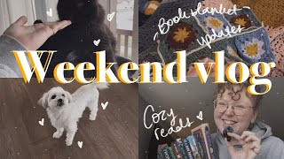 READING COZY ALL WEEKEND || a weekend vlog