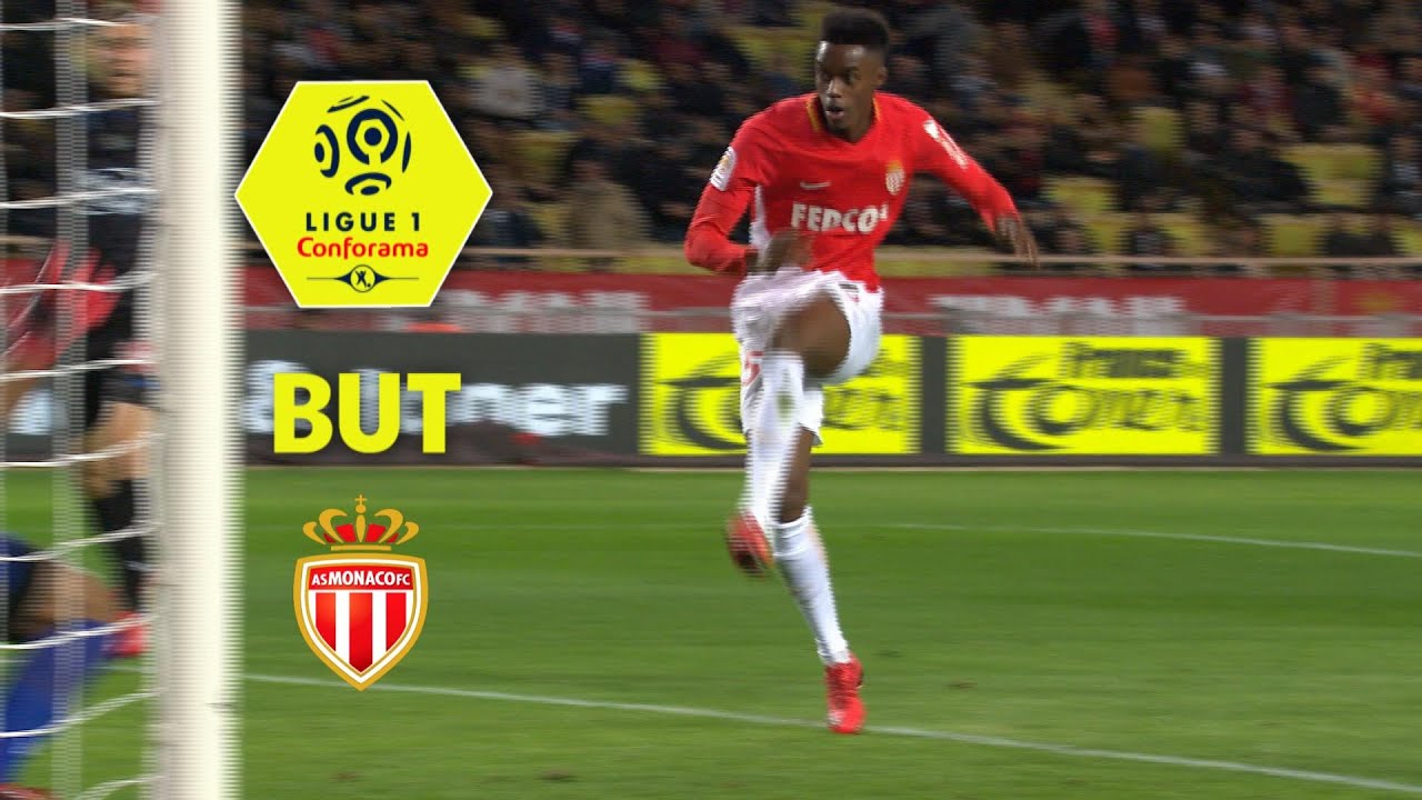 But Adama DIAKHABY (33') / AS Monaco - OGC Nice (2-2)  / 2017-18