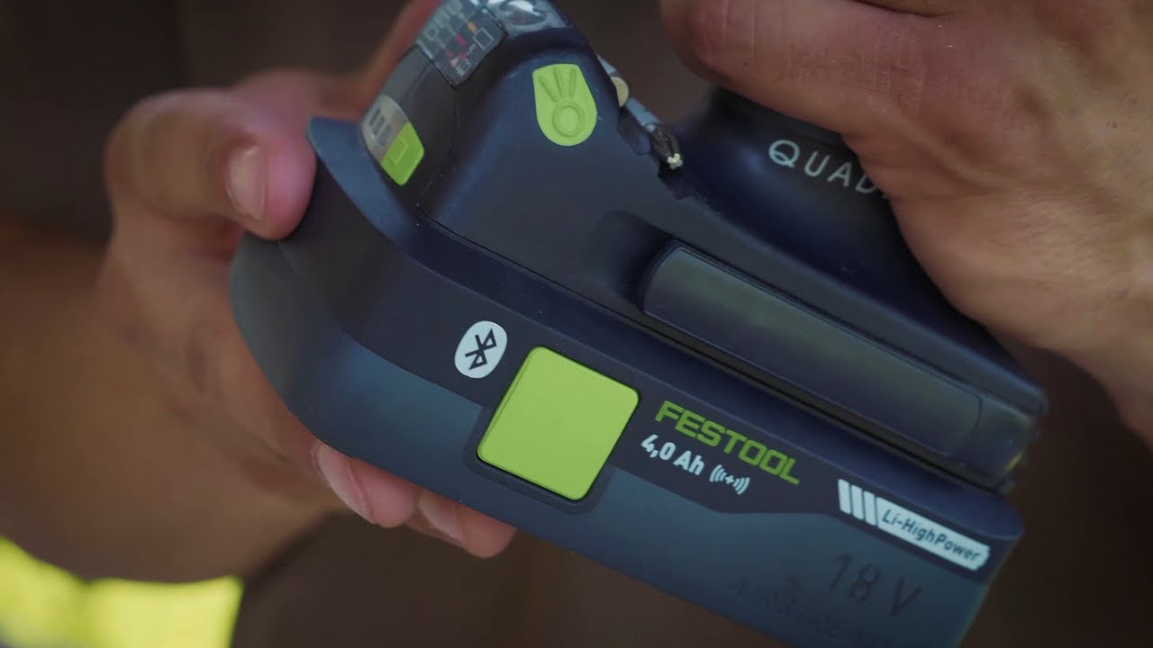 Même puissance | La batterie Li-HighPower 4,0 Ah, par Festool