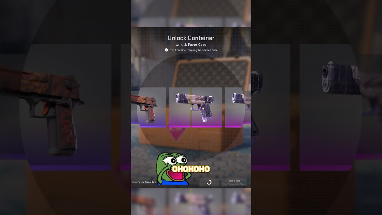 NEW FEVER CASE UNBOXING! (ARMORY UPDATE)