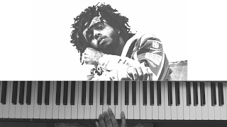 Video thumbnail of "6LACK - Ex Calling [#reggiewatkins piano cover]"