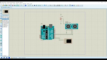 Simulasi Sensor Jarak Menggunakan Proteus dan Arduino