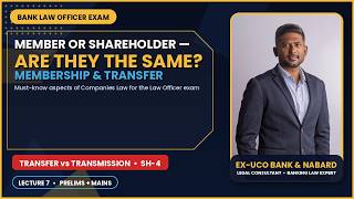 Companies Act 2013 – Membership & Transfer of Securities | Bank Law Officer