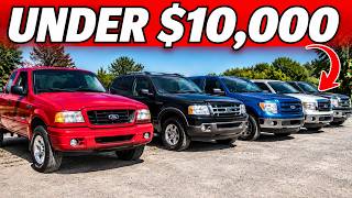 5 Reliable  Ford Trucks Under $10,000 to Buy in 2026