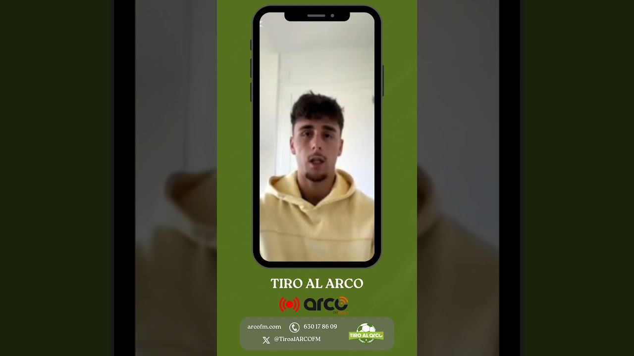 ✂️Yeray Cabanzón, jugador de la SD Ponferradina, en Arco FM Cantabria
