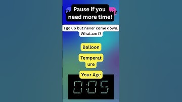 Can You Solve These 10 Riddles in 10 Seconds? | Brain Teaser Game