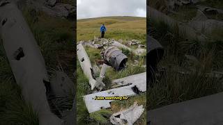 Hiking to a plane wreck I found on Google Earth! 🌎 #hiking #hikingadventures #googleearth #shorts