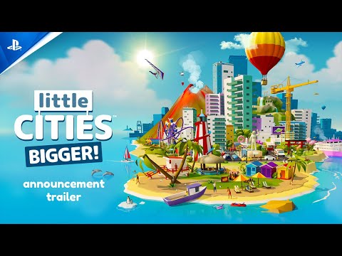 Little Cities: Bigger! - Announcement Trailer | PS VR2 Games