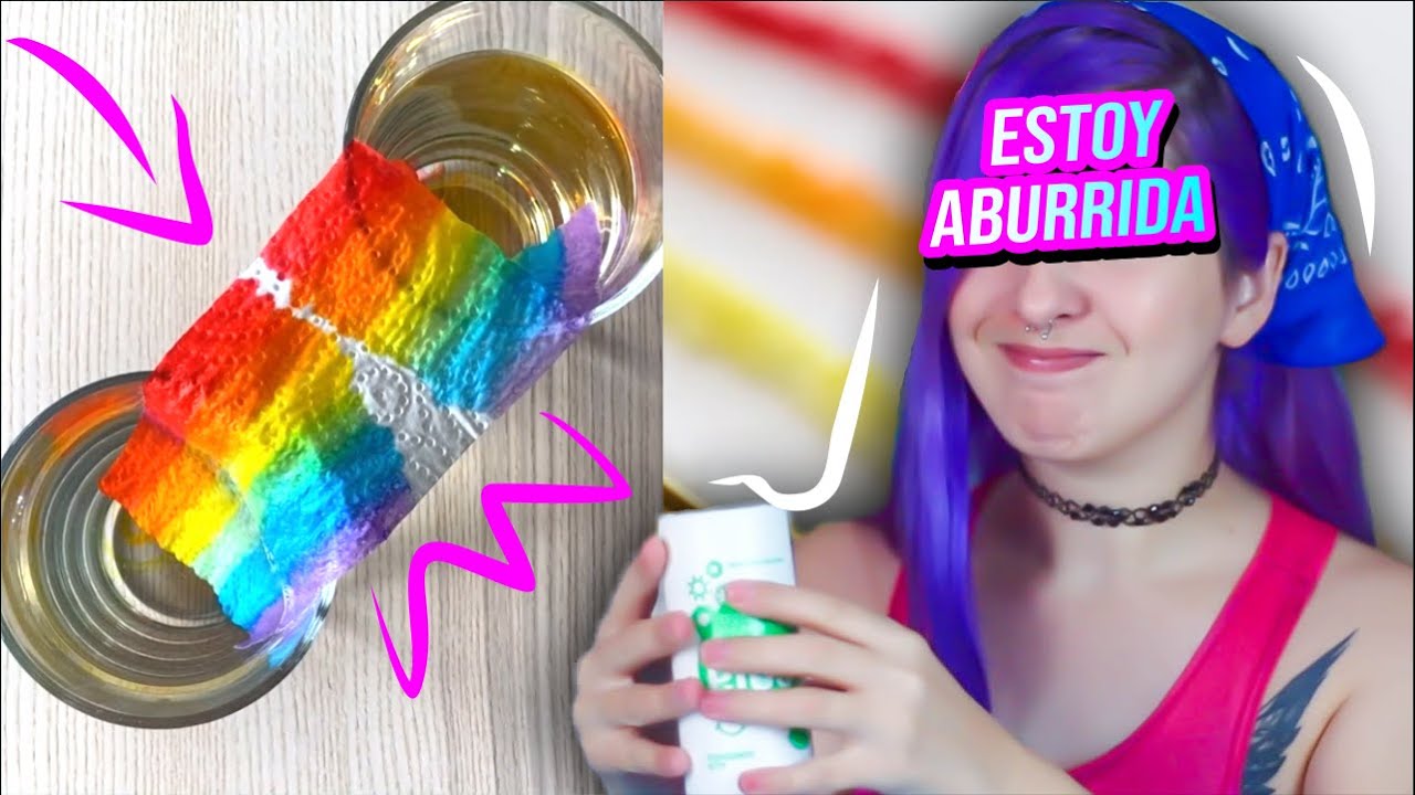 IDEAS para hacer cuando estas ABURRIDA #4 | PINTURA DE SAL y LA VACA QUE CAMINA 🌈 Ann Attack