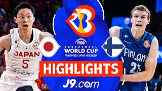 Japan ?? vs Finland ?? | J9 Highlights | FIBA Basketball World Cup 2023