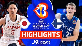 Japan 🇯🇵 vs Finland 🇫🇮 | J9 Highlights | FIBA Basketball World Cup 2023