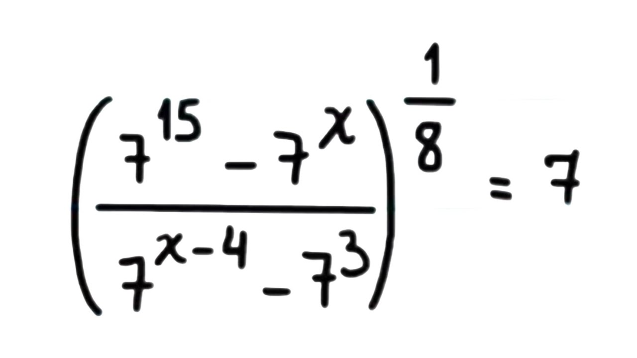 Essa Equação Exponencial é Top! Tem que Usar Artifício