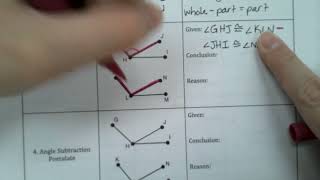 GCR Postulates 1-6 Notes