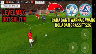 HOW TO CHANGE THE COLOR OF THE NET BALL GRASS LEVEL MAX FTS 2026 LATEST screenshot 2