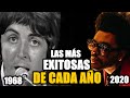 LAS CANCIONES MAS EXITOSAS DE CADA AÑO | LINEA DE TIEMPO 1962- 2021