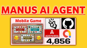Create an Android GAME Using GitHub & MANUS AI |Monetize with Adsterra, Admob Ads & Publish for FREE