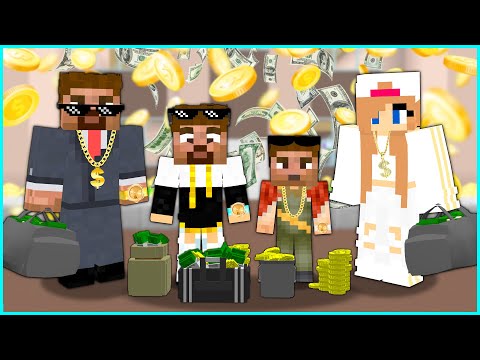 FAKİR VE AİLESİ ÇOK ZENGİN OLDU FİLMİ! 🤑 - Minecraft ZENGİN FAKİR HAYATI