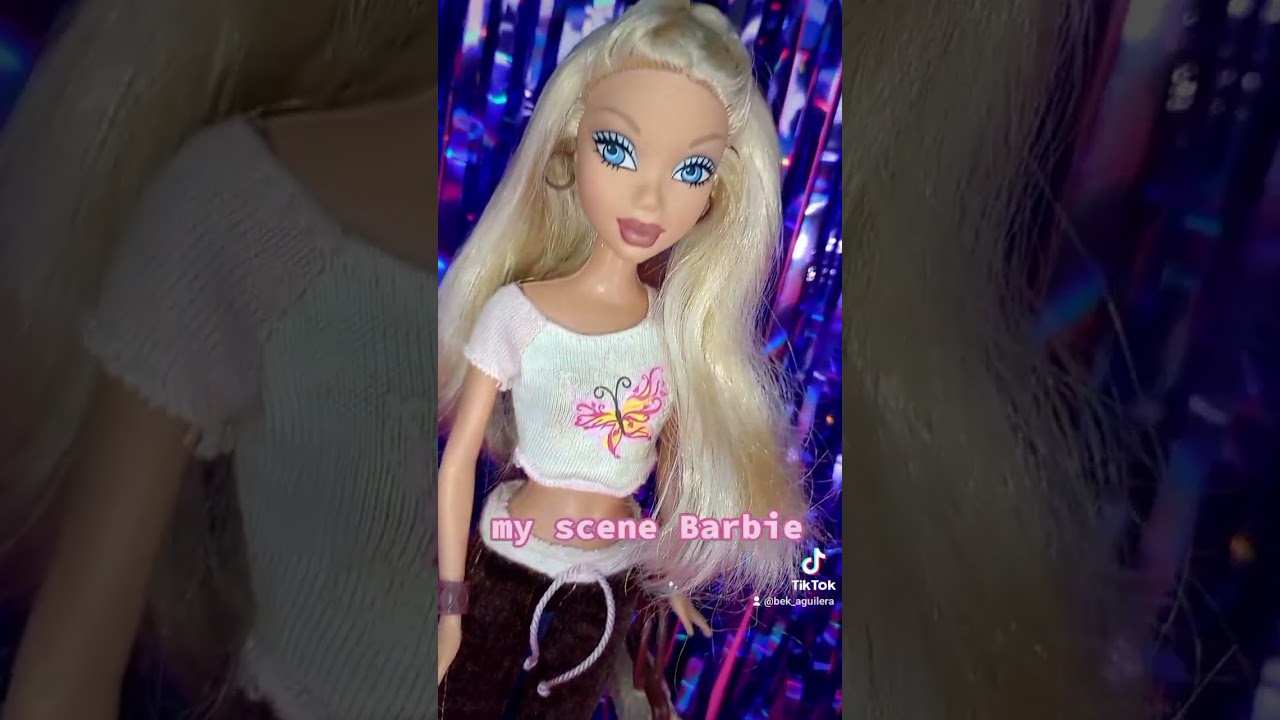 Barbie my scene teen t shirt 