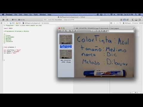 Tutorial swift Programación orientada a objetos : desarrolla apps con swift