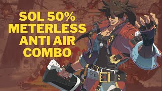 Sol midscreen anti air combo