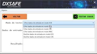 DXSafe   Gerando e utilizando chave DES