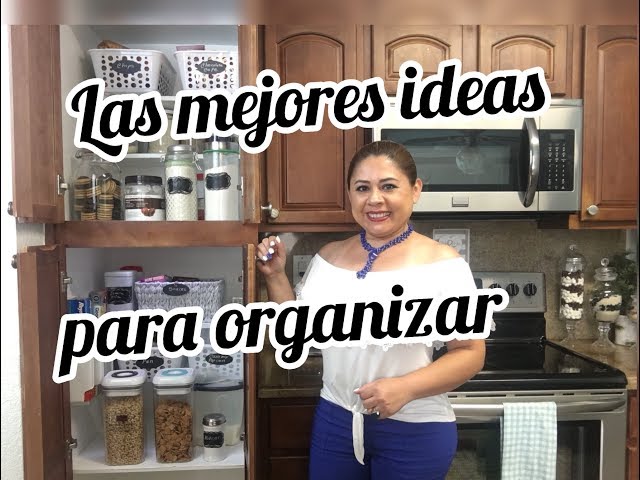 Ideas para tener una despensa en tu cocina cuando no tienes una