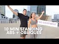 10 minute standing abs  obliques no equipment