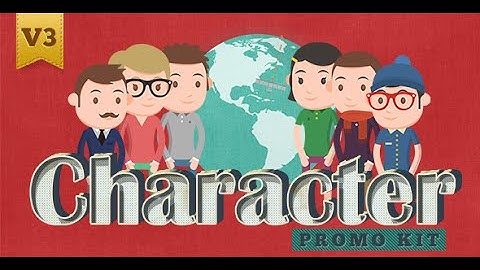 Character Promo Kit (After Effects Template)