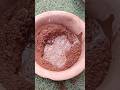 RED clay paste #viral #satisfying #oddlysatisfying #minisatisfying#shorts#trending #asmr