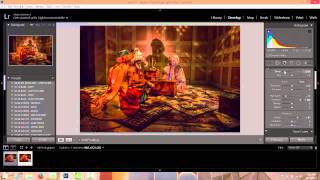Editing two Spaceship Earth RAW Files in Lightroom