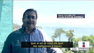 Difunden video de Javier Duarte antes de su detención | Noticias con Francisco Zea
