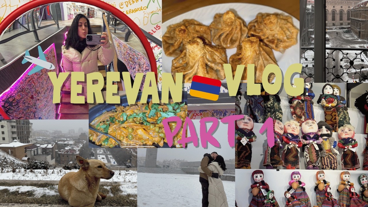 Αξίζει  να πας χειμώνα στο Ερεβάν?//Yerevan, Armenia Vlog✈️ 🇦🇲