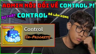 ADMIN UZOTH LIES ABOUT CONTROL?! The Truth Control Rework DONE & Hidden Plan!