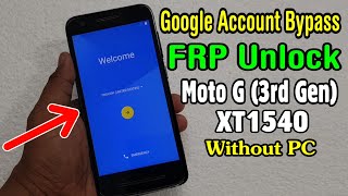 Motorola Moto G (3rd Gen) XT1540 FRP Unlock or Google Account Bypass Easy Trick Without PC screenshot 2