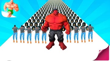 Muscle Rush - All Levels Gameplay Android,ios (Levels 1-6) WELCOME TO CNR TKG GAMES CHANNEL