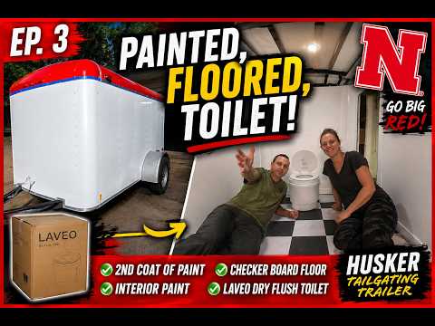 Yes… We’re Putting a TOILET in the Tailgating Trailer! 😂