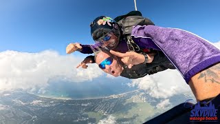 Epic First Tandem Skydive | 10,000 ft  Wasaga Beach Ontario  #Skydiving #TandemSkydive #WasagaBeach