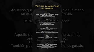 Cómo Leer a Alguien con una Sola Mirada | Psicología del Lenguaje Corporal