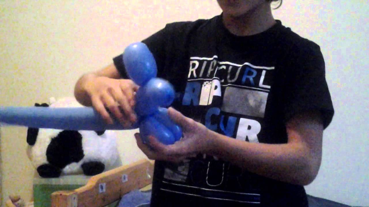 Comment Faire Un Chien Avec Un Ballon De Baudruche