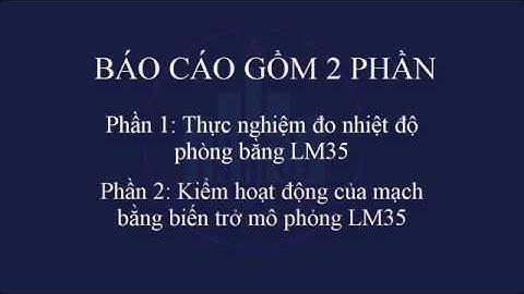 Đo Nhiệt Độ Phòng bằng LM35 ADC0804 8051