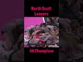 The North Scott Lancers have done it again, taking home the 4A @ighsau volleyball championship.