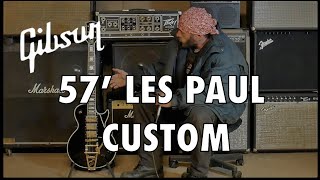 2020 57 Gibson Les Paul Custom Black Beauty