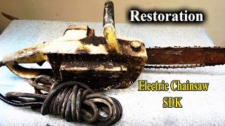 Restoration/  Electric Chainsaw Restoration /  Chainsaw Rescue/ SDK Japan