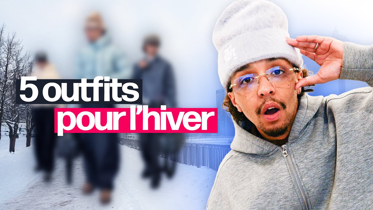 5 idées D'OUTFITS pour l'HIVER ! 🥶