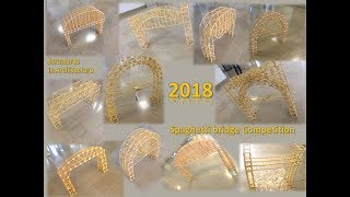 2018 Spaghetti Bridge Competition - BARI