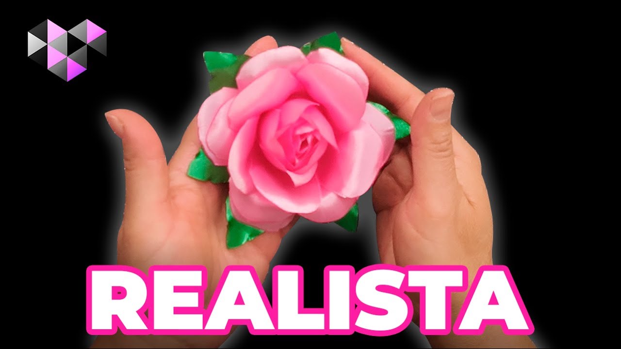 Como hacer rosa realista - Tips Papepleros